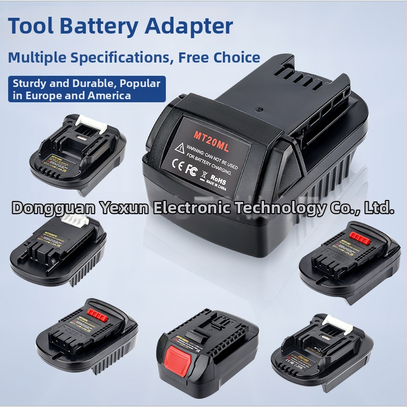 DM18M adaptér pre batériu Dewei 18-20V do Makita náradia, konvertor 5V 2.1A