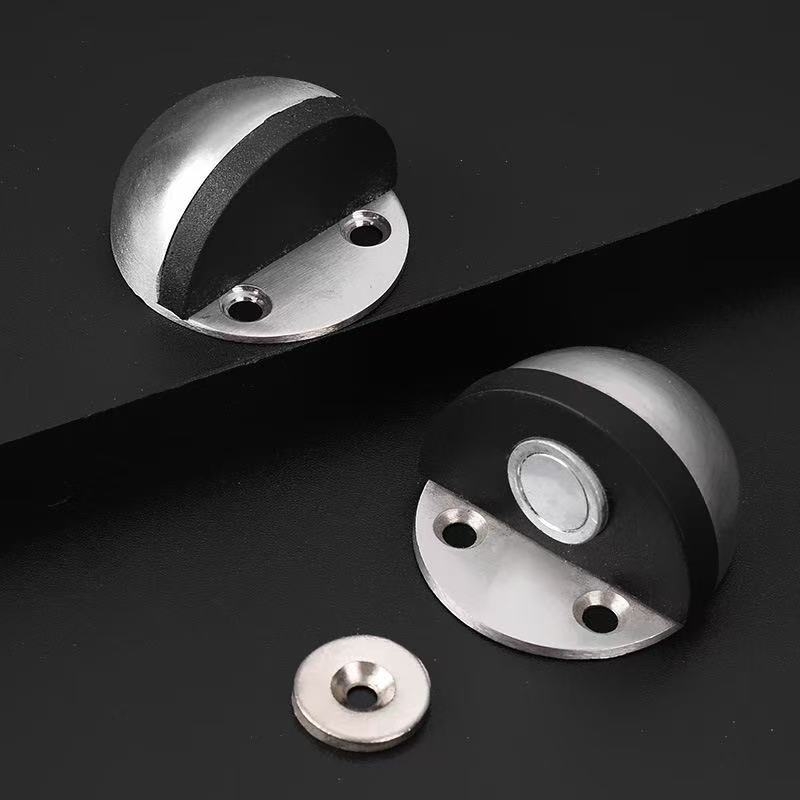 Nehrđajući čelični vrata ograničivač s glavom kornjače, postavljen na pod, otporan na udarce, tih rad, elektroplatirani završni sloj