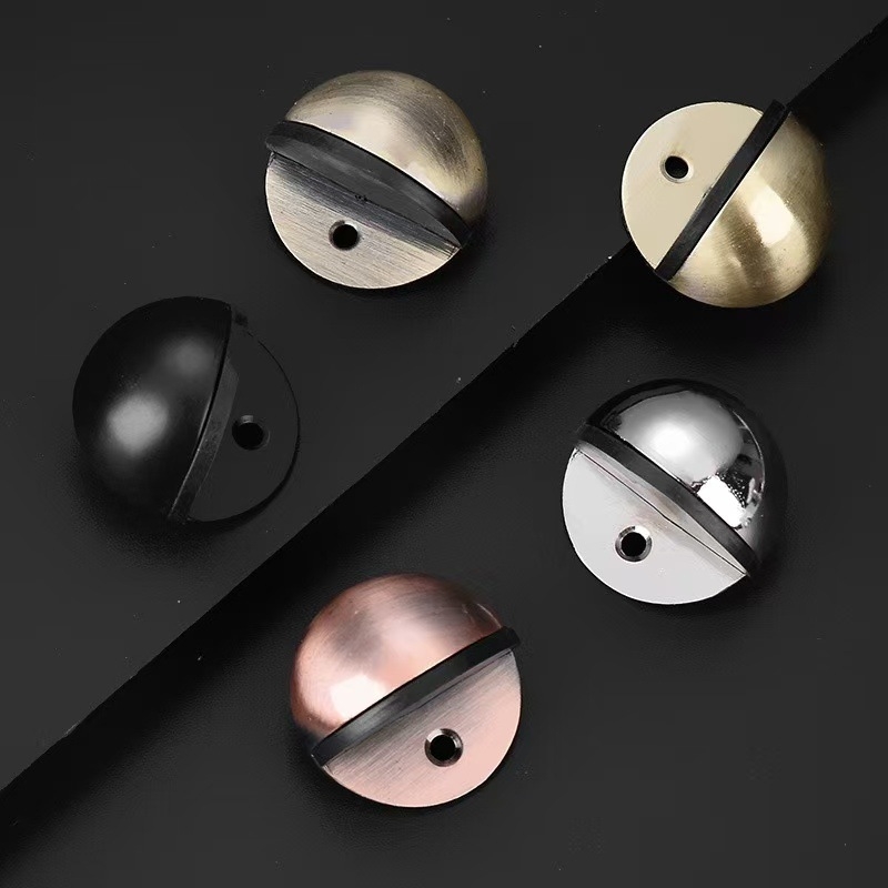 Nehrđajući čelični vrata ograničivač s glavom kornjače, postavljen na pod, otporan na udarce, tih rad, elektroplatirani završni sloj