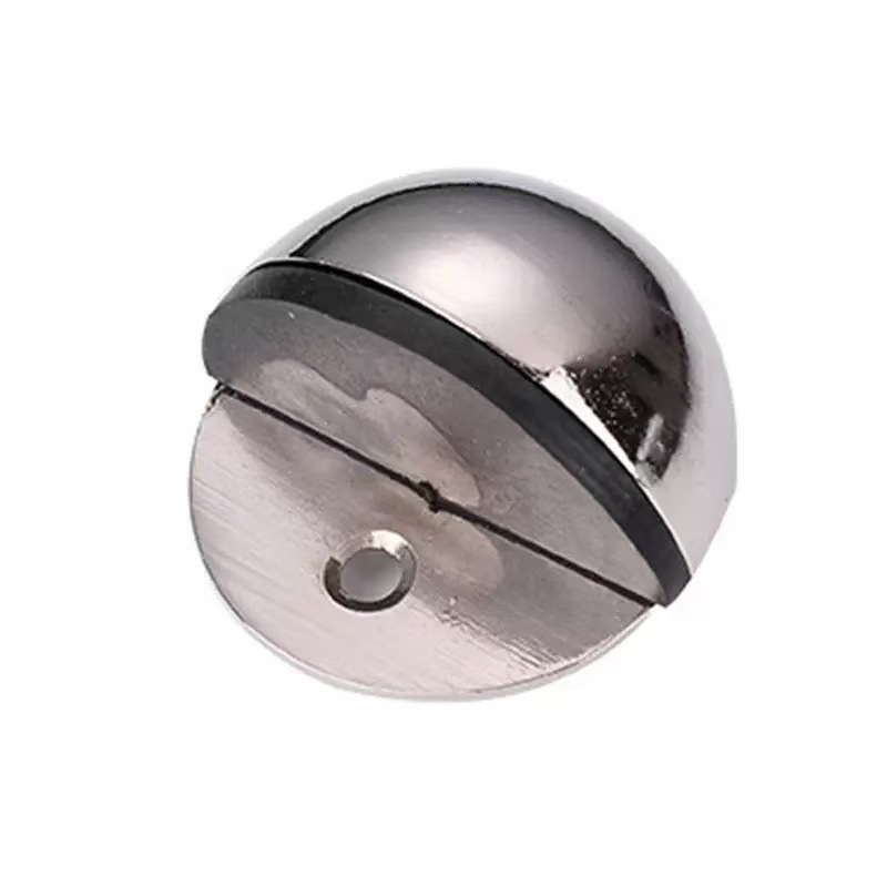 Nehrđajući čelični vrata ograničivač s glavom kornjače, postavljen na pod, otporan na udarce, tih rad, elektroplatirani završni sloj