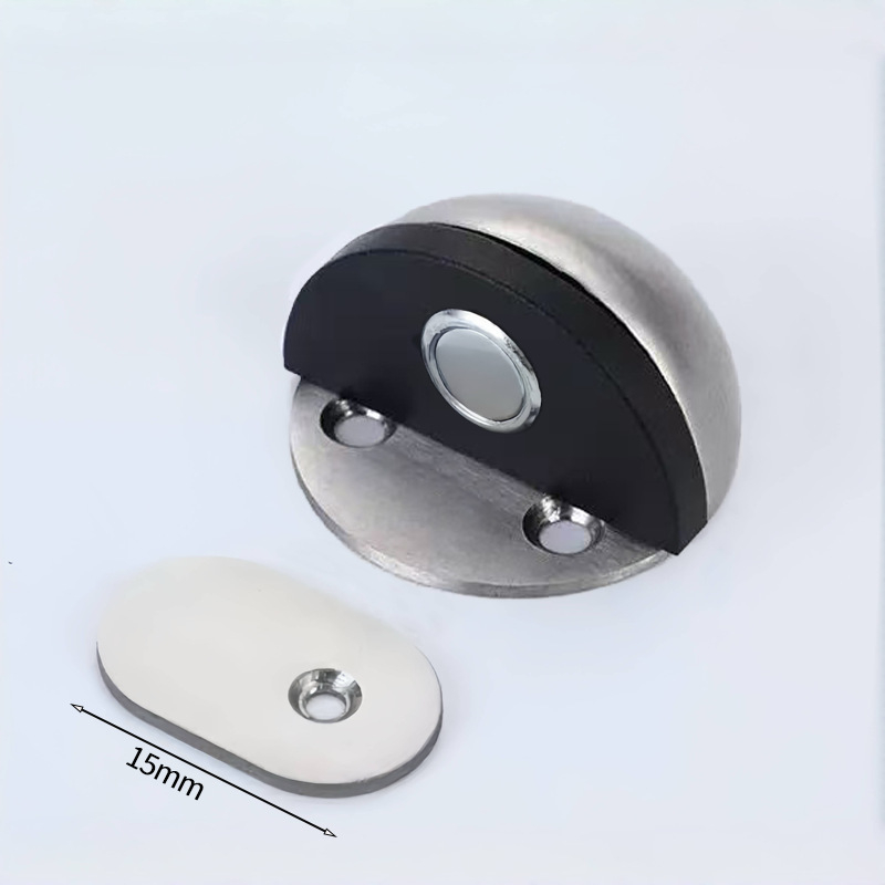 Nehrđajući čelični vrata ograničivač s glavom kornjače, postavljen na pod, otporan na udarce, tih rad, elektroplatirani završni sloj