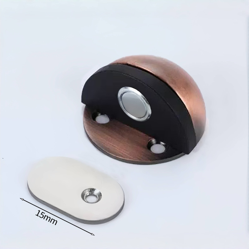 Nehrđajući čelični vrata ograničivač s glavom kornjače, postavljen na pod, otporan na udarce, tih rad, elektroplatirani završni sloj