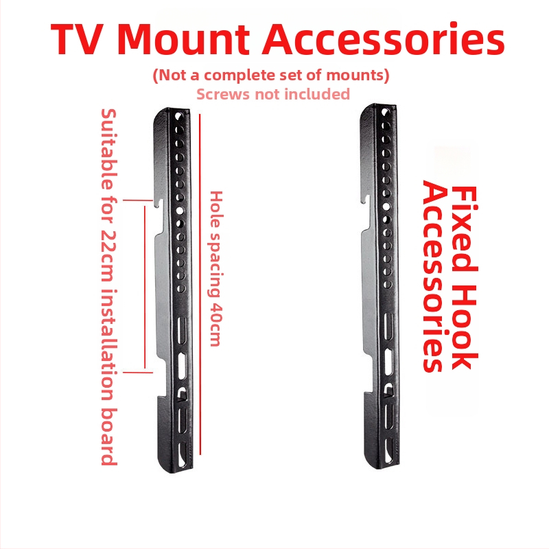 TV falis tartozék — kampólemez, teherbírás 11–15 kg, vasból készült konzol, falra szerelhető, mechanikus működtetés