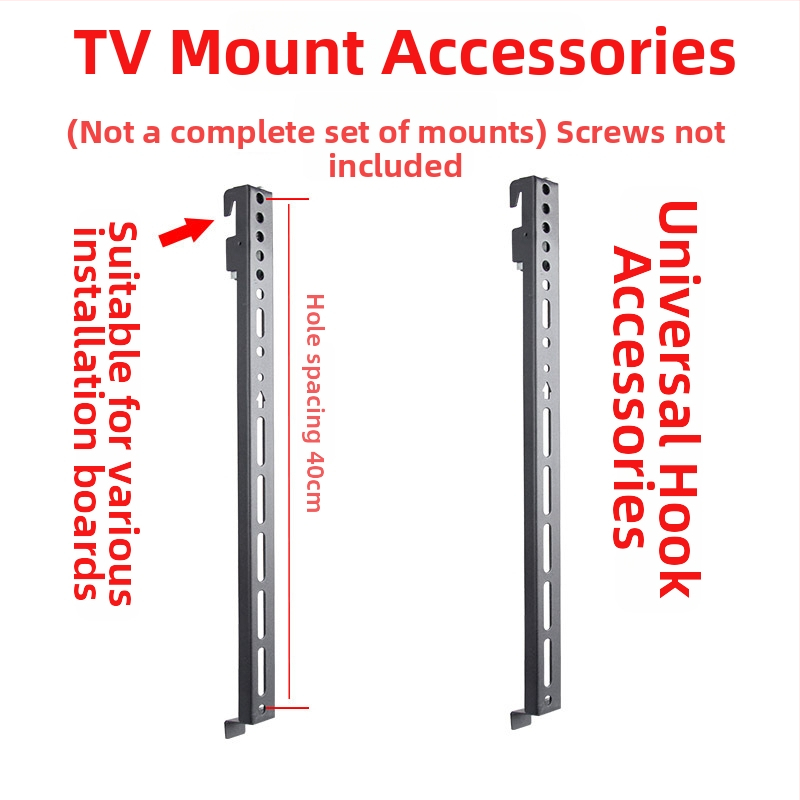 TV falis tartozék — kampólemez, teherbírás 11–15 kg, vasból készült konzol, falra szerelhető, mechanikus működtetés