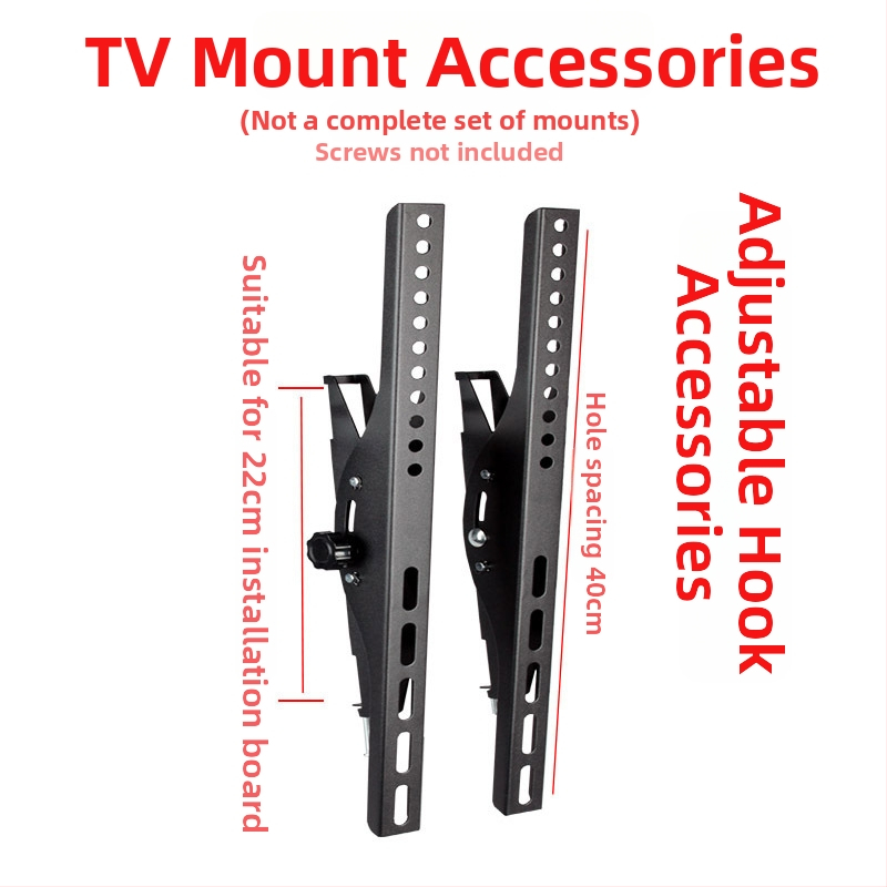 TV falis tartozék — kampólemez, teherbírás 11–15 kg, vasból készült konzol, falra szerelhető, mechanikus működtetés