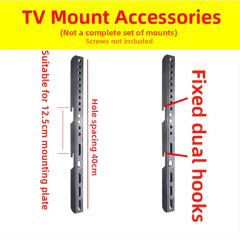 TV falis tartozék — kampólemez, teherbírás 11–15 kg, vasból készült konzol, falra szerelhető, mechanikus működtetés