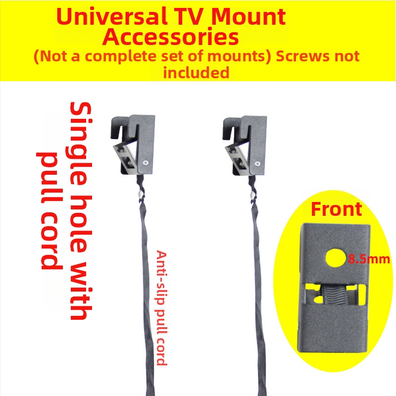 TV falis tartozék — kampólemez, teherbírás 11–15 kg, vasból készült konzol, falra szerelhető, mechanikus működtetés