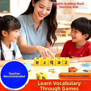 Edukativna stolna igra: spajanje slova engleske abecede za djecu od 3 do 6 godina, interaktivno učenje roditelj-dijete