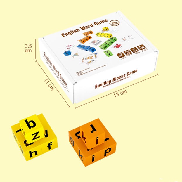 Edukativna stolna igra: spajanje slova engleske abecede za djecu od 3 do 6 godina, interaktivno učenje roditelj-dijete