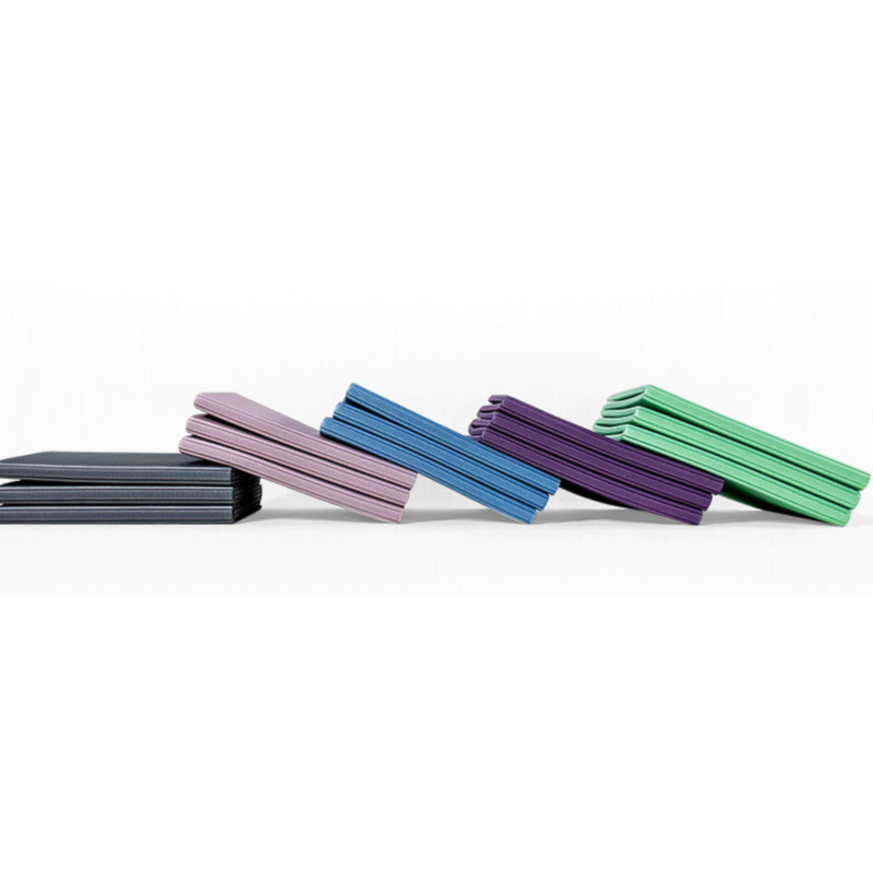 Joga prostirka - sklopiva, prenosna, protuklizna - TPE, 4/6/8 mm, 183 x 61 cm, 700 g