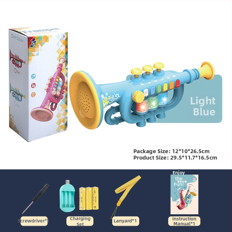 Detský dychový nástroj s osvetlením — Yitong, vhodné pre deti 4–6 rokov