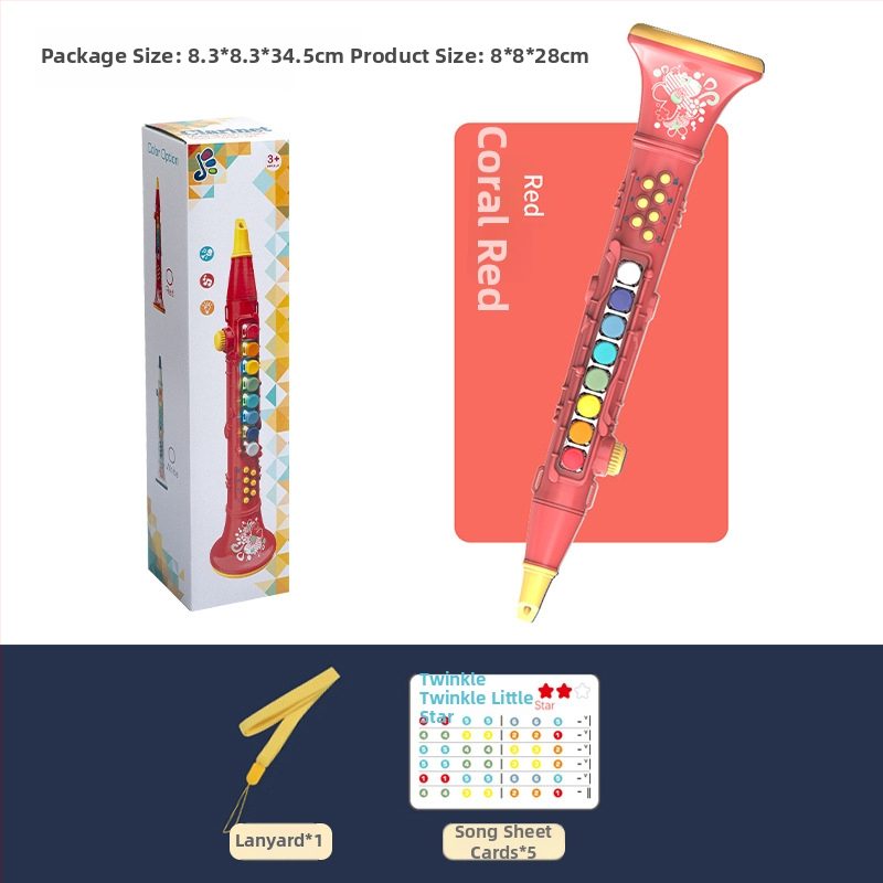 Detský dychový nástroj s osvetlením — Yitong, vhodné pre deti 4–6 rokov