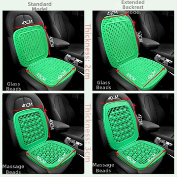 Beiding PVC vankúš na sedadlo pre vysokozdvižný vozík a bagr, dvojvrstvový priedušný dizajn, univerzálny plastový sedák