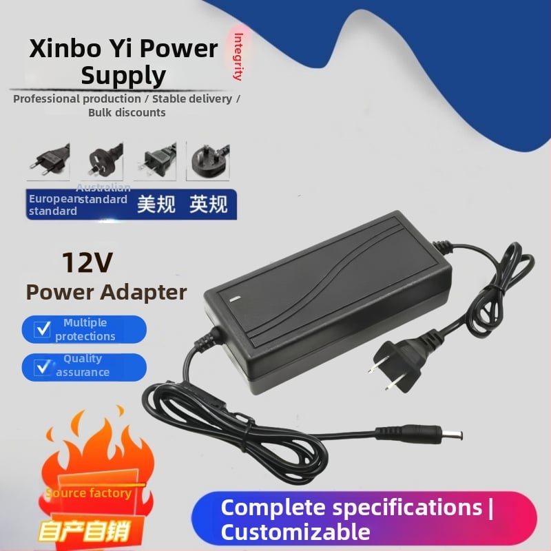 12V prekidački napajanje za nadzorne kamere i LED zaslone, ulaz 100-240V, izlaz 12V, OEM dostupan