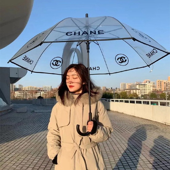 Ομπρέλα μακριάς λαβής με αυτόματη έναρξη ανοίγματος και ημι-αυτόματη αναδίπλωση; 8 ατσάλινα σκέλη, ύφασμα 170T περλέ, κεντρικός σωλήνας από ίνες, λαβή από ατσάλι, PA++ UV προστασία