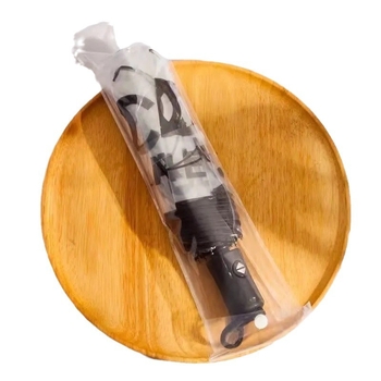 Ομπρέλα μακριάς λαβής με αυτόματη έναρξη ανοίγματος και ημι-αυτόματη αναδίπλωση; 8 ατσάλινα σκέλη, ύφασμα 170T περλέ, κεντρικός σωλήνας από ίνες, λαβή από ατσάλι, PA++ UV προστασία