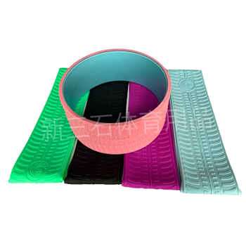 Силиконово йога колело за извиване на гърба, йога колело за разтягане, фитнес аксесоар, марка Changsha New Three Stone Sports Goods