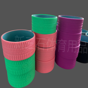 Силиконово йога колело за извиване на гърба, йога колело за разтягане, фитнес аксесоар, марка Changsha New Three Stone Sports Goods