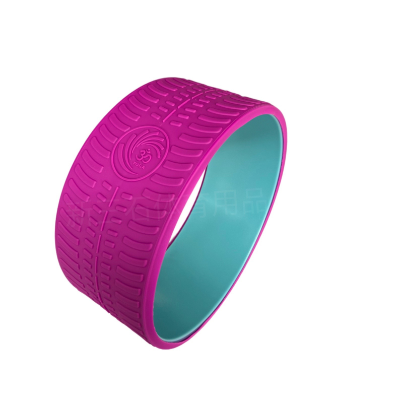 Силиконово йога колело за извиване на гърба, йога колело за разтягане, фитнес аксесоар, марка Changsha New Three Stone Sports Goods