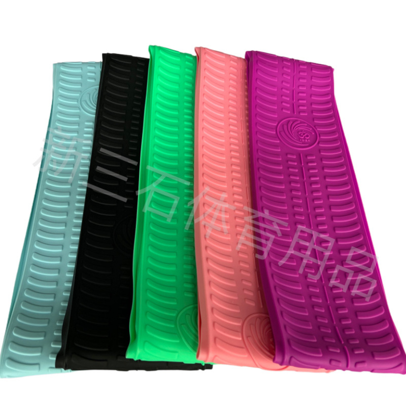 Силиконово йога колело за извиване на гърба, йога колело за разтягане, фитнес аксесоар, марка Changsha New Three Stone Sports Goods