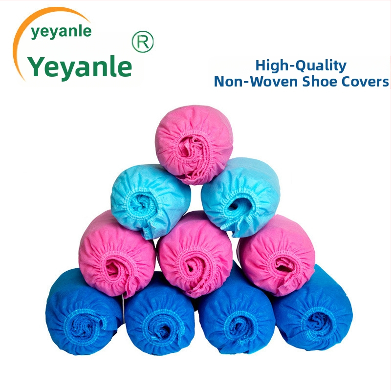 Κάλυμμα παπουτσιών μίας χρήσης από μη υφασμένη ύλη, πυκνωμένο – προστασία από σκόνη, αδιάβροχο, προστασία από λάσπες, ανθεκτικό στη φθορά και αντιολισθητικό, 3 γρ. πάχος