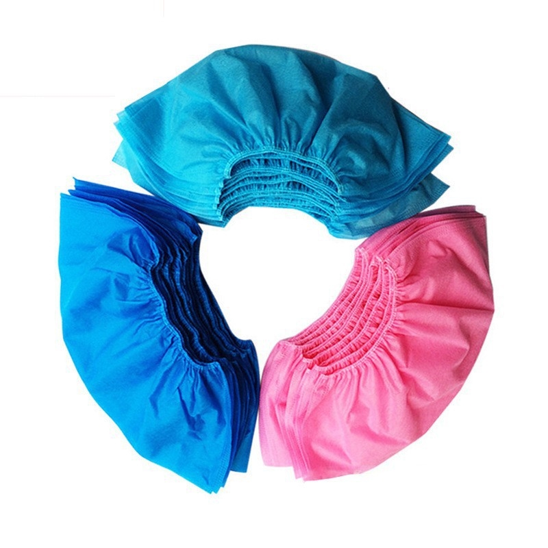 Κάλυμμα παπουτσιών μίας χρήσης από μη υφασμένη ύλη, πυκνωμένο – προστασία από σκόνη, αδιάβροχο, προστασία από λάσπες, ανθεκτικό στη φθορά και αντιολισθητικό, 3 γρ. πάχος