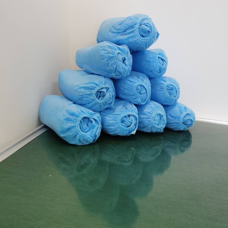 Κάλυμμα παπουτσιών μίας χρήσης από μη υφασμένη ύλη, πυκνωμένο – προστασία από σκόνη, αδιάβροχο, προστασία από λάσπες, ανθεκτικό στη φθορά και αντιολισθητικό, 3 γρ. πάχος