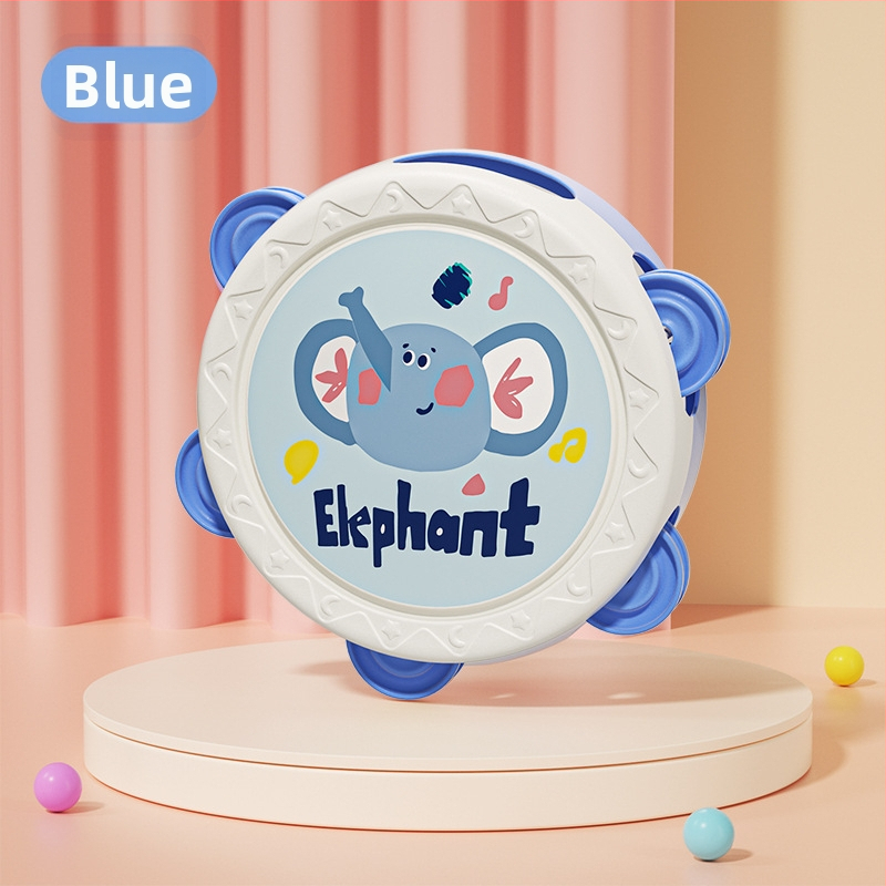 Detská vzdelávacia hudobná súprava hračiek — Rattle, Hand Drum, Harmonica, Horn; Plastové; Vek 0–3 rokov; 3C certifikácia 2023152202045944