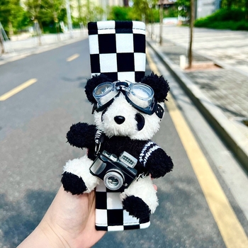 Jastučić za remen sigurnosti automobila s crtić pandom – sladak dizajn pandi, universalno za sve sezone, 0,3 kg, artikl AL980330289527, marka Other