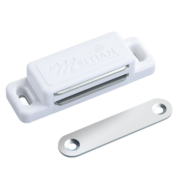 Magnetski zatvarač vrata ormarića i kupaonice – model 351, plast, automatsko upravljanje, moderan minimalistički stil