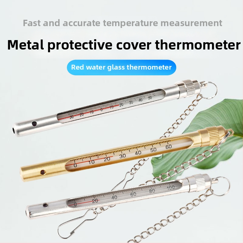 Rudarski termometar s bakrenom i nehrđajućim čeličnim kućištem za mjerenje vodene temperature (Materijal: Drugi; Porijeklo: Drugo; Nije uvoz; Kategorija: Druga; Funkcija: Druga)