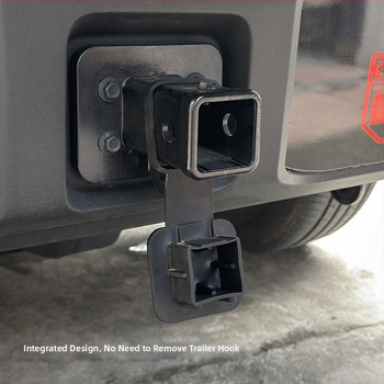 Capac pentru cârligul de remorcare, capac protectiv pentru port pătrat, din oțel inoxidabil 304, rezistent la zgârieturi și uzură, pentru vehicule off-road