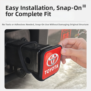 Capac pentru cârligul de remorcare, capac protectiv pentru port pătrat, din oțel inoxidabil 304, rezistent la zgârieturi și uzură, pentru vehicule off-road