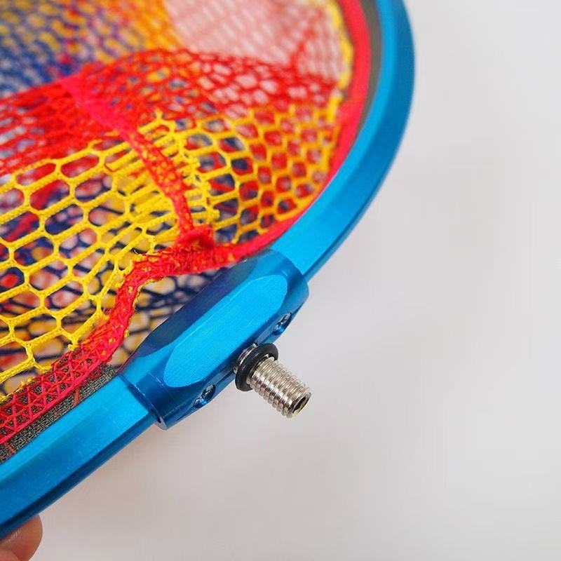 Alumíniumötvözet hálófej, nagy szem, széles gyűrű, kerek fej, teher 100