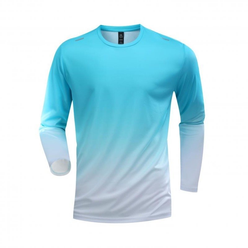 Top de bază cu mânecă lungă – croi lejer, guler rotund, model cu dungi, material rayon ≤30%