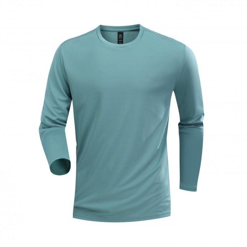 Top de bază cu mânecă lungă – croi lejer, guler rotund, model cu dungi, material rayon ≤30%