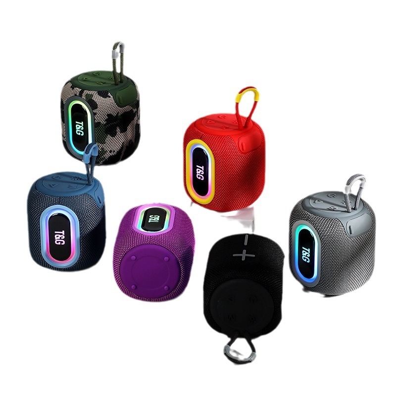 Boxă Bluetooth wireless, difuzor 52mm, putere 10W, Bluetooth 5.3, 120Hz–18kHz, rază de 10m