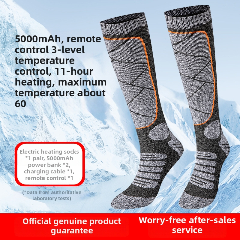 Nabíjateľné elektrické vykurovacie ponožky s USB, unisex domáce papuče – teplé nohy