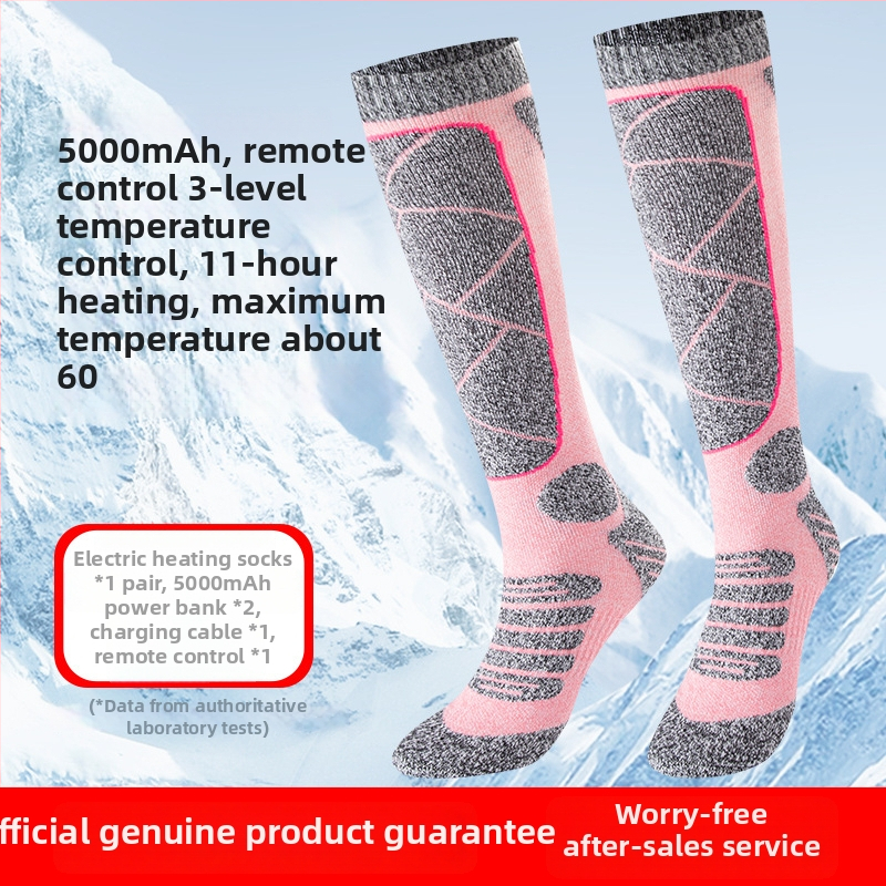 Nabíjateľné elektrické vykurovacie ponožky s USB, unisex domáce papuče – teplé nohy