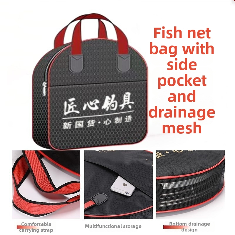 Uniqueity štvorcová ochranná sieť na ryby – skladacia, prenosná pre rybolov