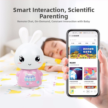 Συσκευή αφήγησης για βρέφη 0–3 ετών με Bluetooth, επαναφορτιζόμενη, περιεχόμενο για λήψη