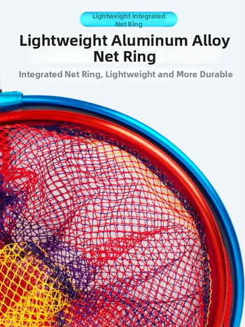 Sieťová hlava z hliníkovej zliatiny s Nano+ lepenou sieťou – jemná rybárska sieť s veľkými očami pre vonkajšie použitie