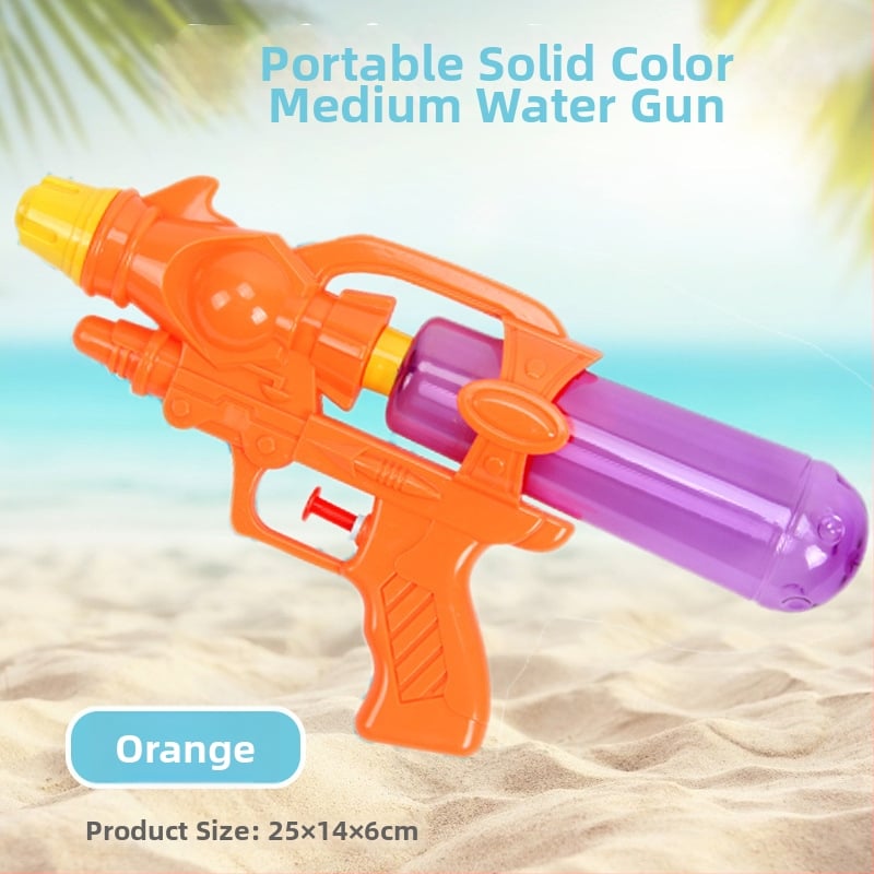 Παιχνίδι πιστόλι νερού – πιστόλι νερού με μηχανισμό ώθησης, πλαστικό, συσκευασία OPP, για ηλικίες 4–6 ετών, διαδραστικό παιχνίδι γονέα-παιδιού