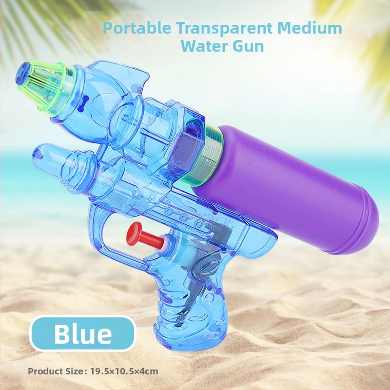 Παιχνίδι πιστόλι νερού – πιστόλι νερού με μηχανισμό ώθησης, πλαστικό, συσκευασία OPP, για ηλικίες 4–6 ετών, διαδραστικό παιχνίδι γονέα-παιδιού