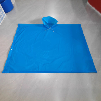 Planinarsko kišno pončo, PEVA tkanina, debljina 0,13, odrasla osoba, 160 g