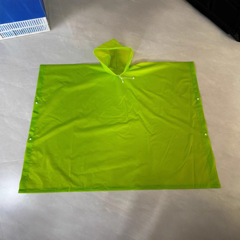 Planinarsko kišno pončo, PEVA tkanina, debljina 0,13, odrasla osoba, 160 g