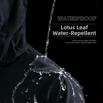 Αδιάβροχο για ενήλικες, σετ δύο τμημάτων, Oxford ύφασμα με στρώμα PVC, πάχος υφάσματος 23, κατάλληλο για ποδηλασία και ηλεκτρικά οχήματα