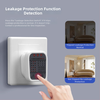 Фазов детектор за електрически тестове — тестер за контакт и гнездо, модел Phase detector, марка Fdd international electrician