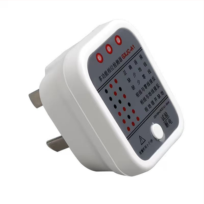 Фазов детектор за електрически тестове — тестер за контакт и гнездо, модел Phase detector, марка Fdd international electrician