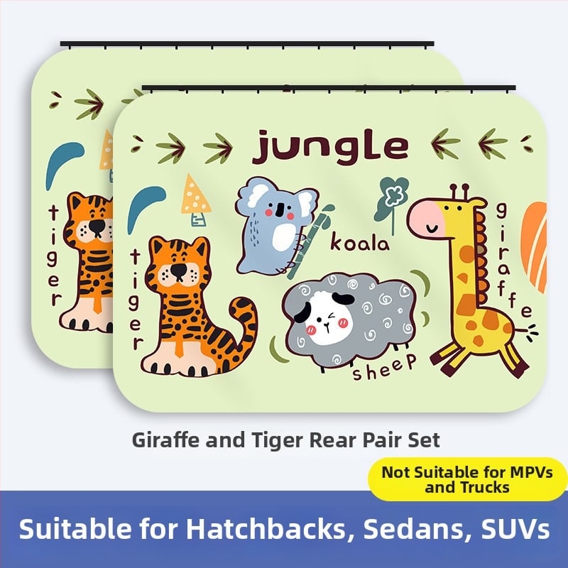 Parasolar auto pentru fereastră cu șină, perdea de intimitate în interiorul mașinii pentru bebeluși, protecție solară, izolație termică, întunecare, folie de aluminiu